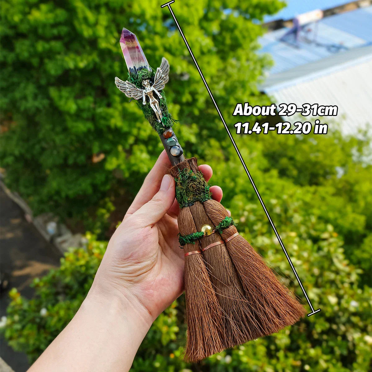 Crystal Charm Brooms