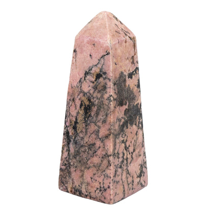 Rhodonite Tower – Rhodonite 226g - 3.75"H x 1.50"W Towers