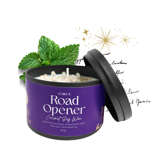 Road Opener Candle — 8‑oz Ritual to Remove Obstacles –