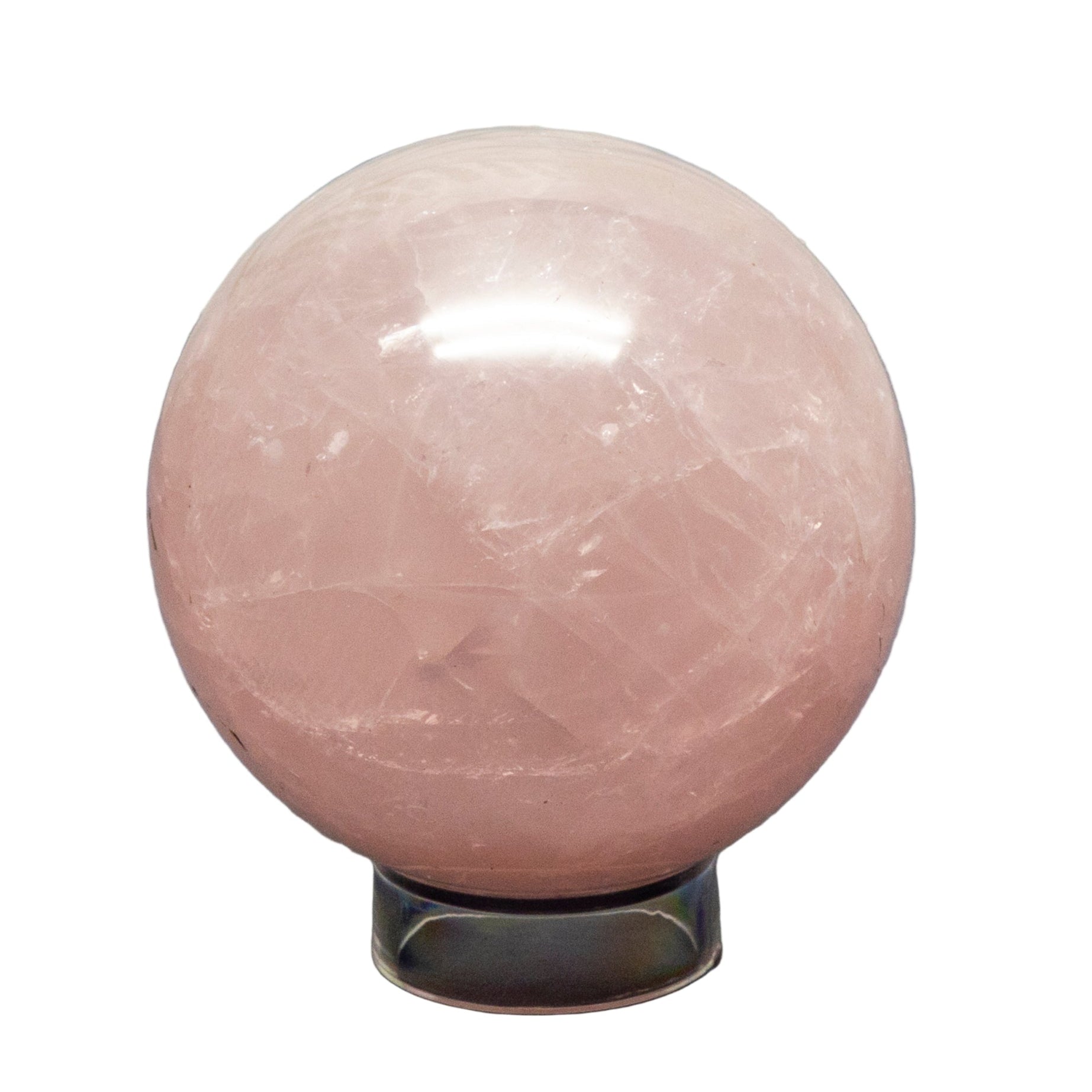 Rose Quartz Sphere 67-75mm – Rose Quartz 452g - 67mm Diameter Spheres