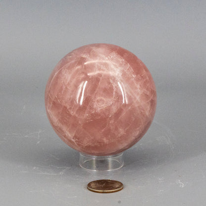 Rose Quartz XL Sphere 80mm – Spheres