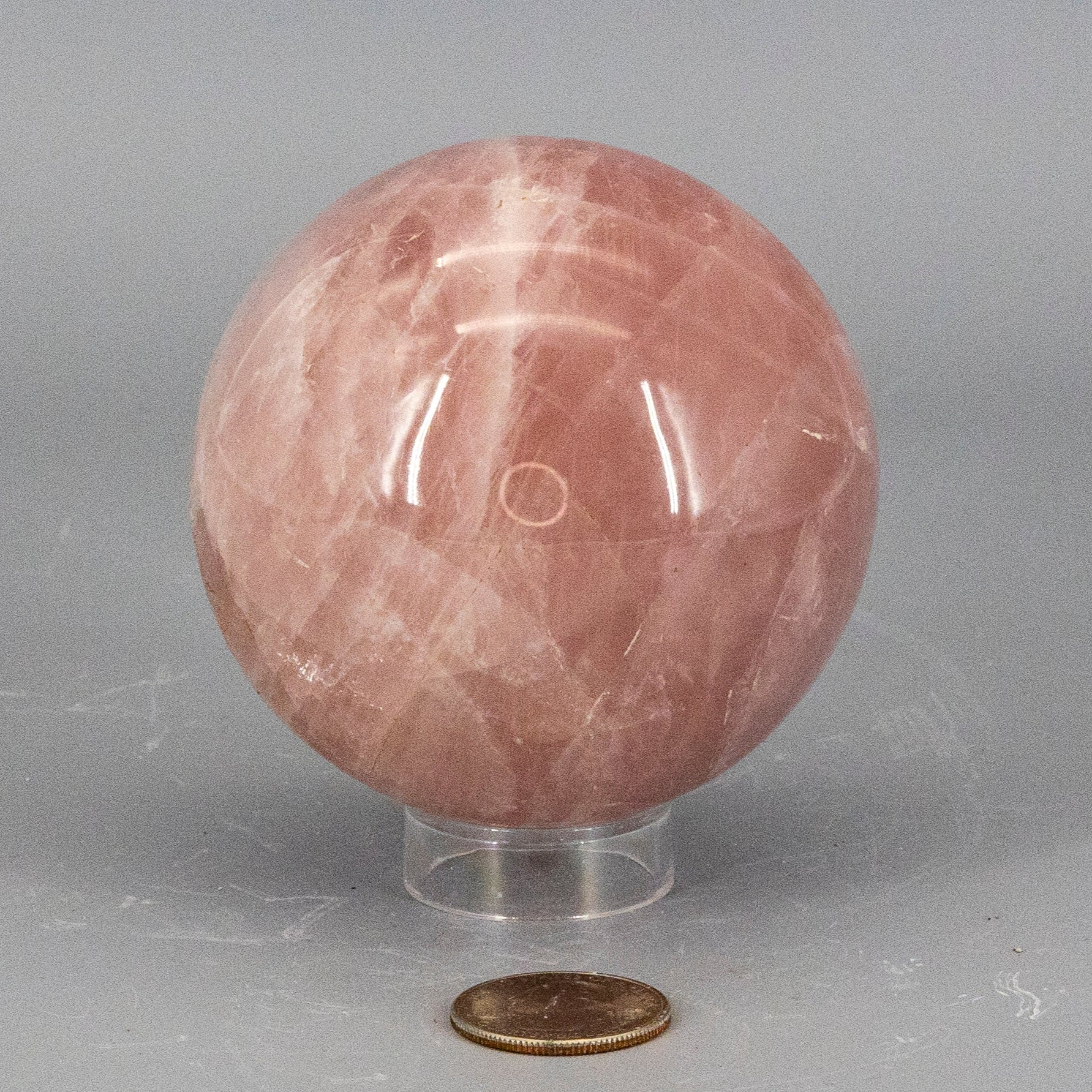 Rose Quartz XL Sphere 80mm – Spheres