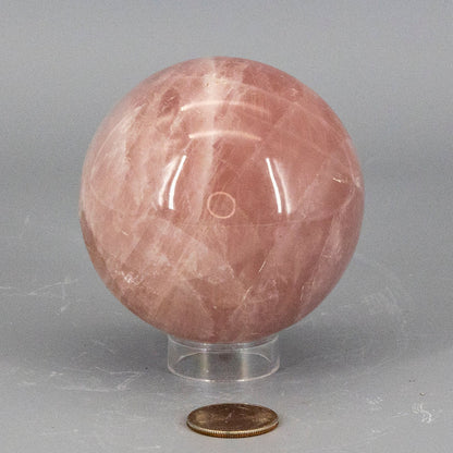 Rose Quartz XL Sphere 80mm – Spheres
