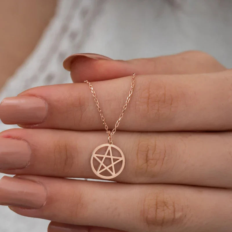 Pentacle Chain Necklace – necklace