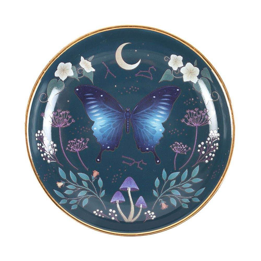 Midnight Moth Celestial Trinket Dish