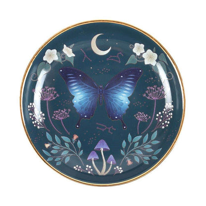 Midnight Moth Celestial Trinket Dish