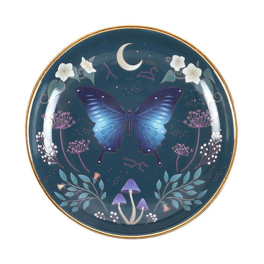 Midnight Moth Celestial Trinket Dish