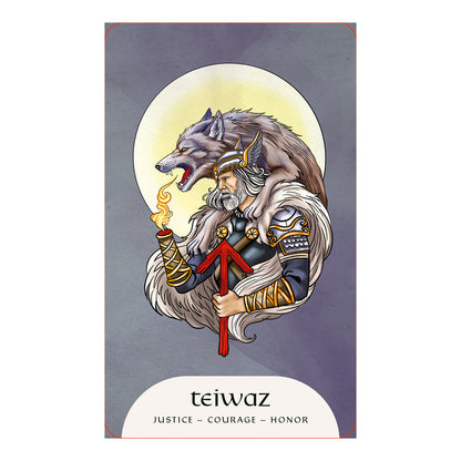 Rune Magic Oracle Deck – Tarot Cards