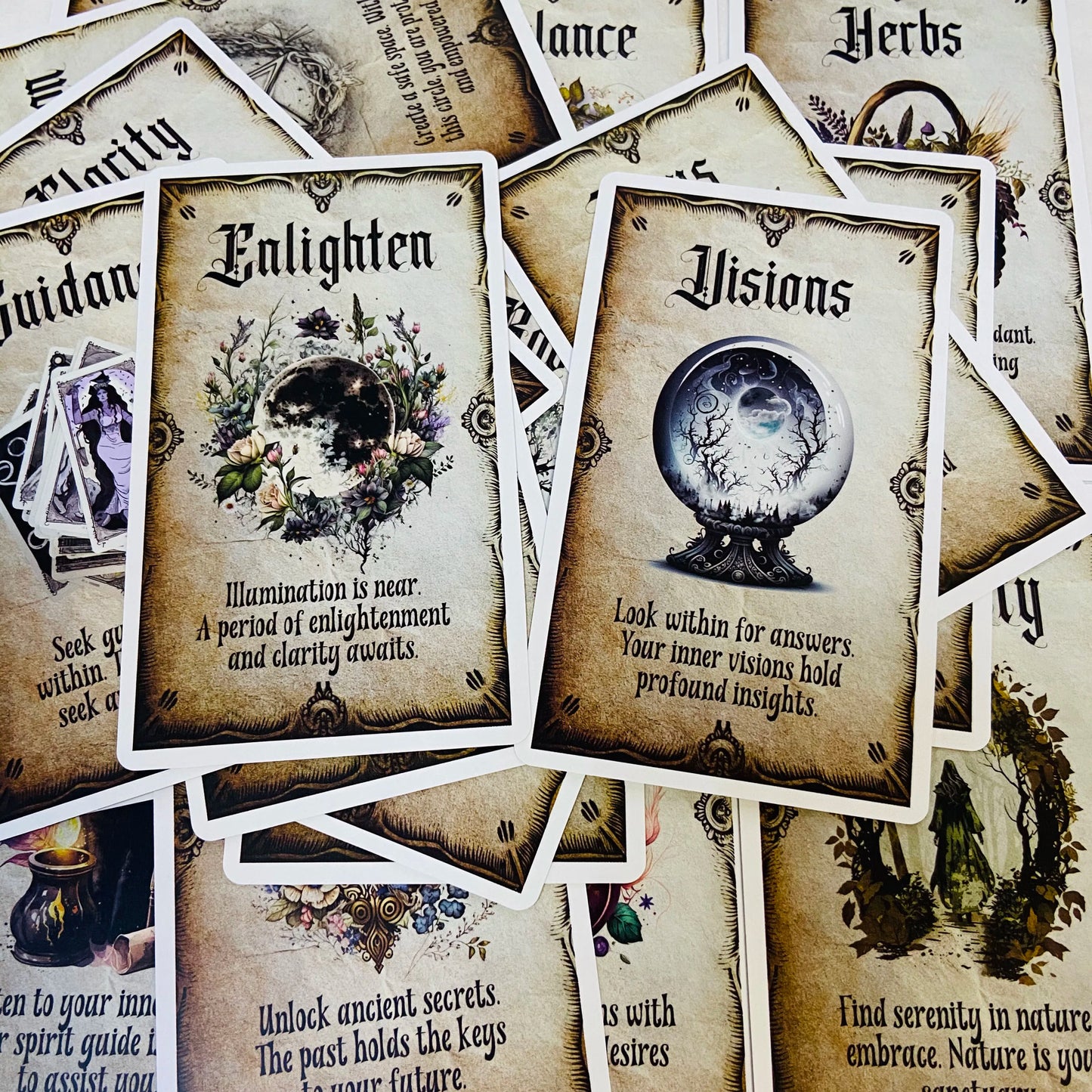 Wise Witch Oracle Cards Deck