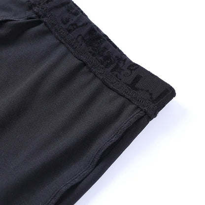 Lace High Waist Flare Pants