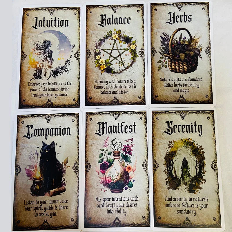 Wise Witch Oracle Cards Deck