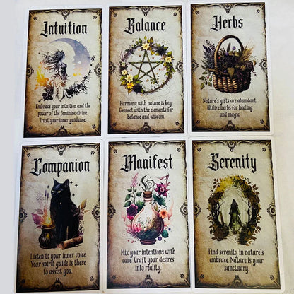 Wise Witch Oracle Cards Deck