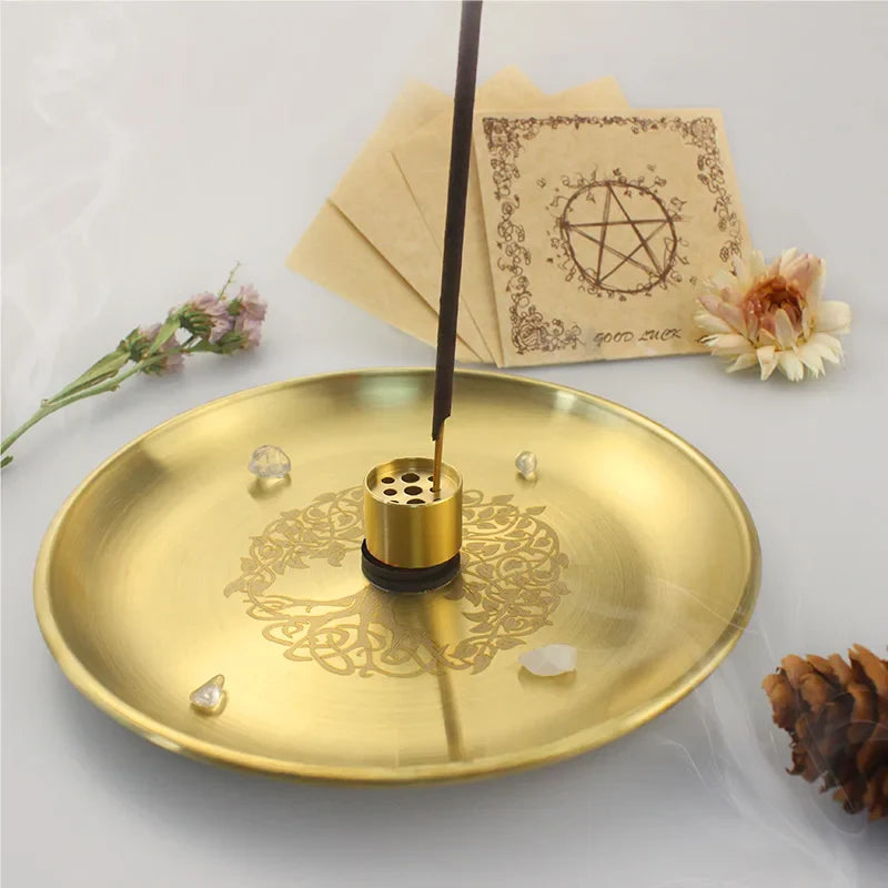 Gold Altar Plates