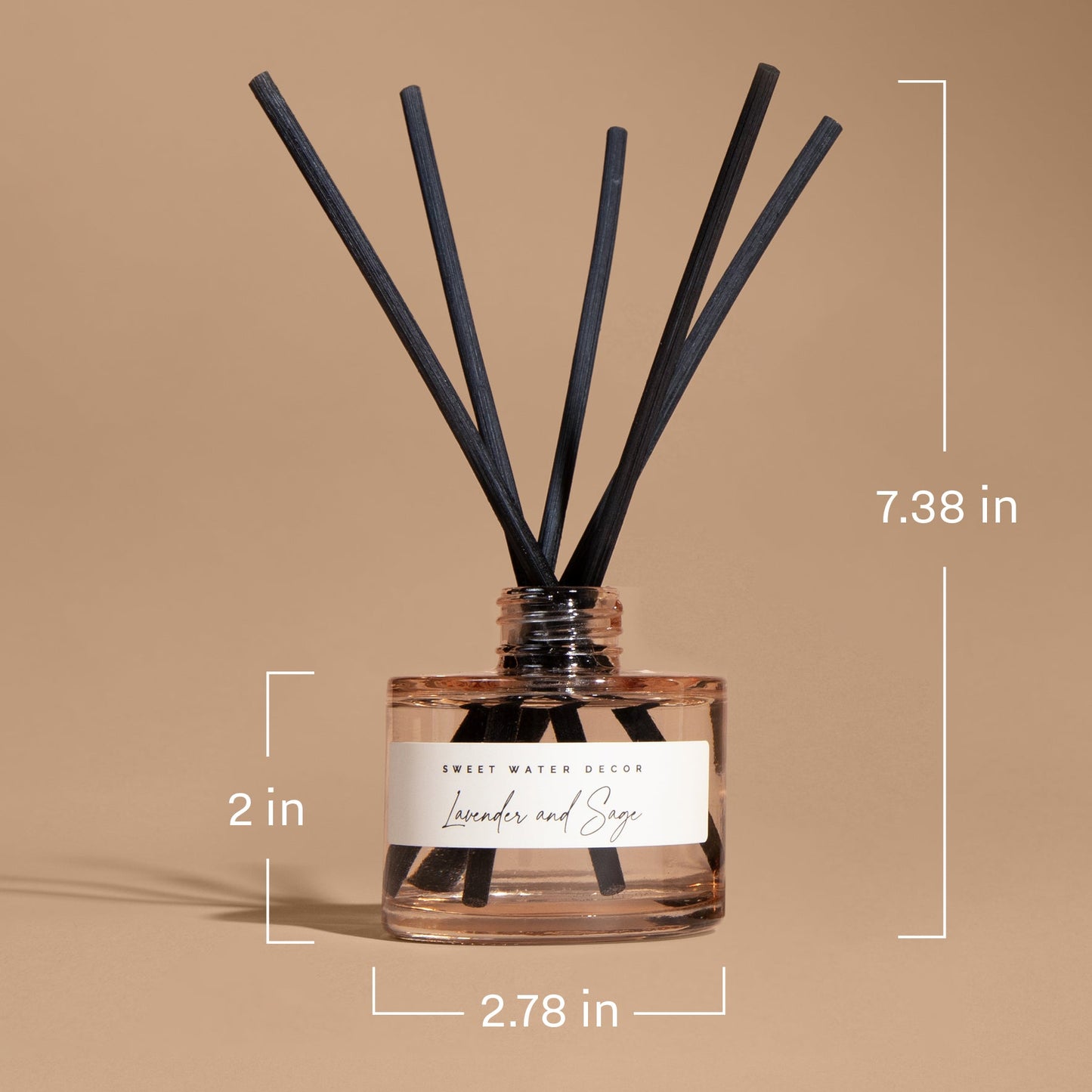 Salt & Sea Reed Diffuser - Ocean Citrus Amber – Reed Diffusers