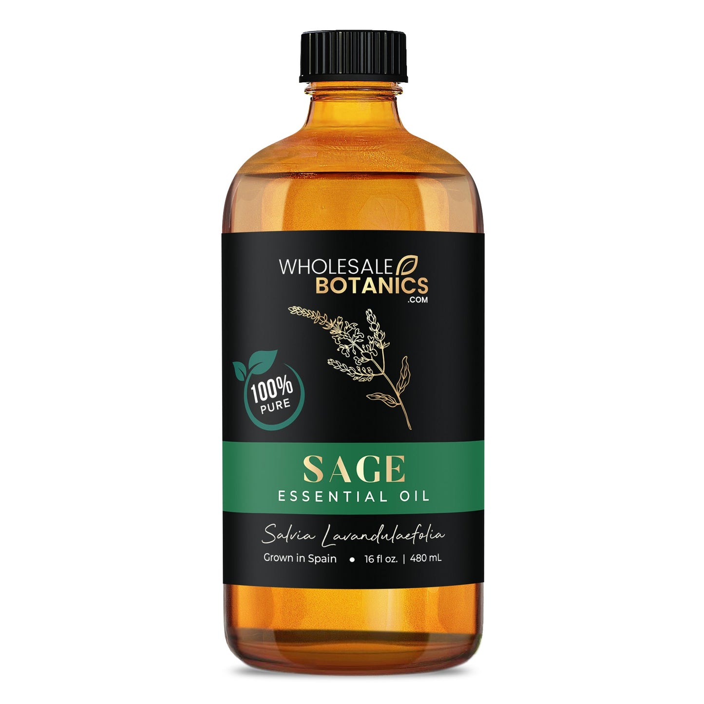 Sage Essential Oil – Purity 16 oz Essential_Oil
