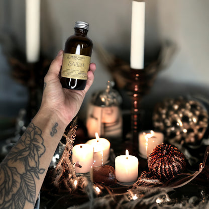 SALEM - REED DIFFUSER, REED DIFFUSER -- Vetiver, Clove, Patchouli & Cinnamon -- by Moon Water Apothecary! –