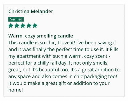 Orchard Harvest Scented Soy Candle