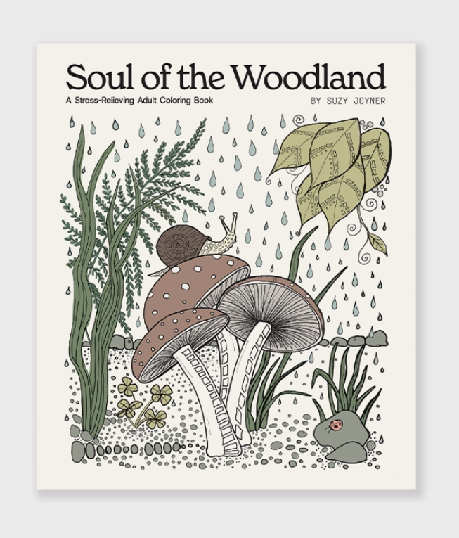 Soul of the Woodland – Adult Coloring Book by Suzanne Joyner – coloring book