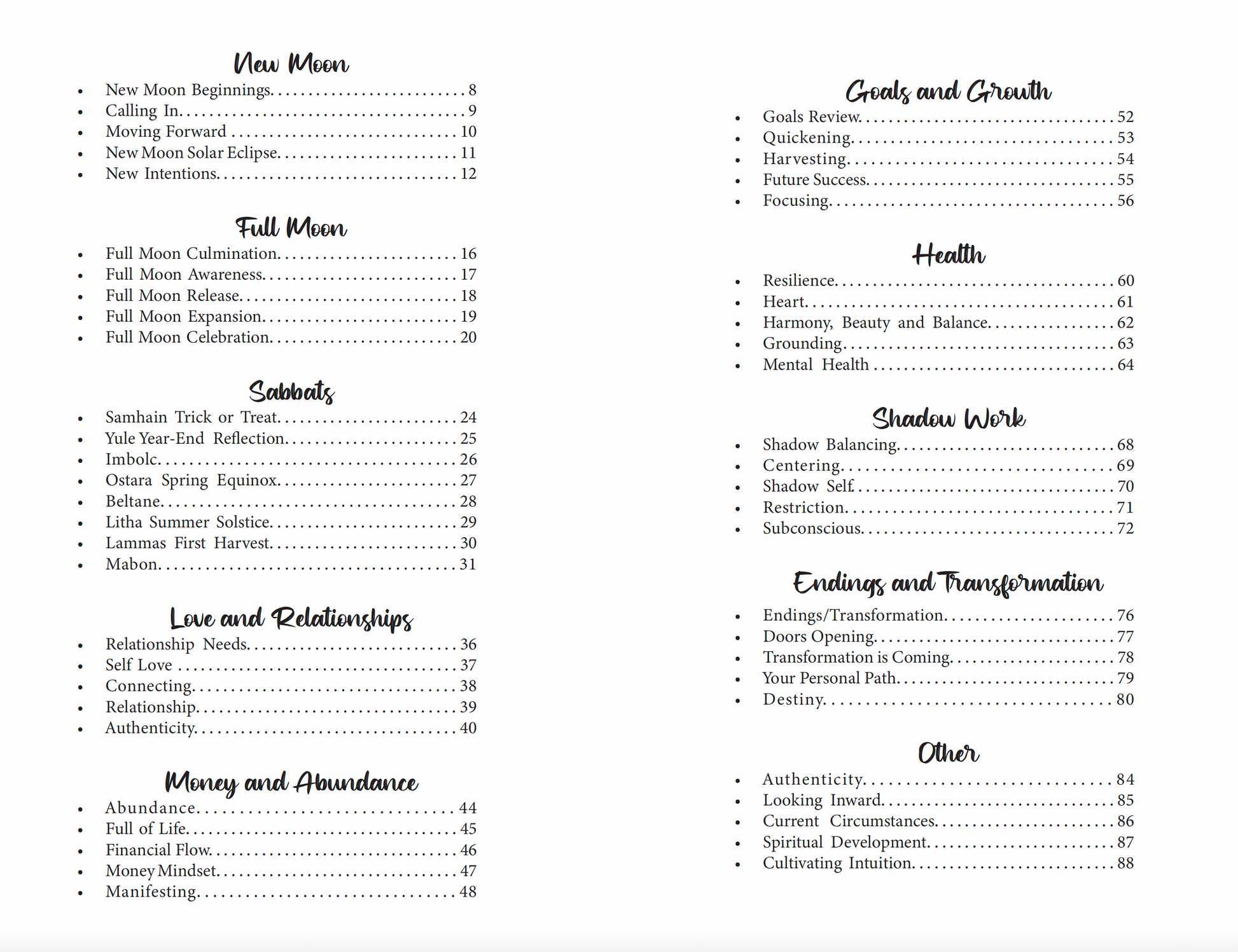 Tarot Spreads for All Occasions – 53 Spreads Booklet by Writual – Book