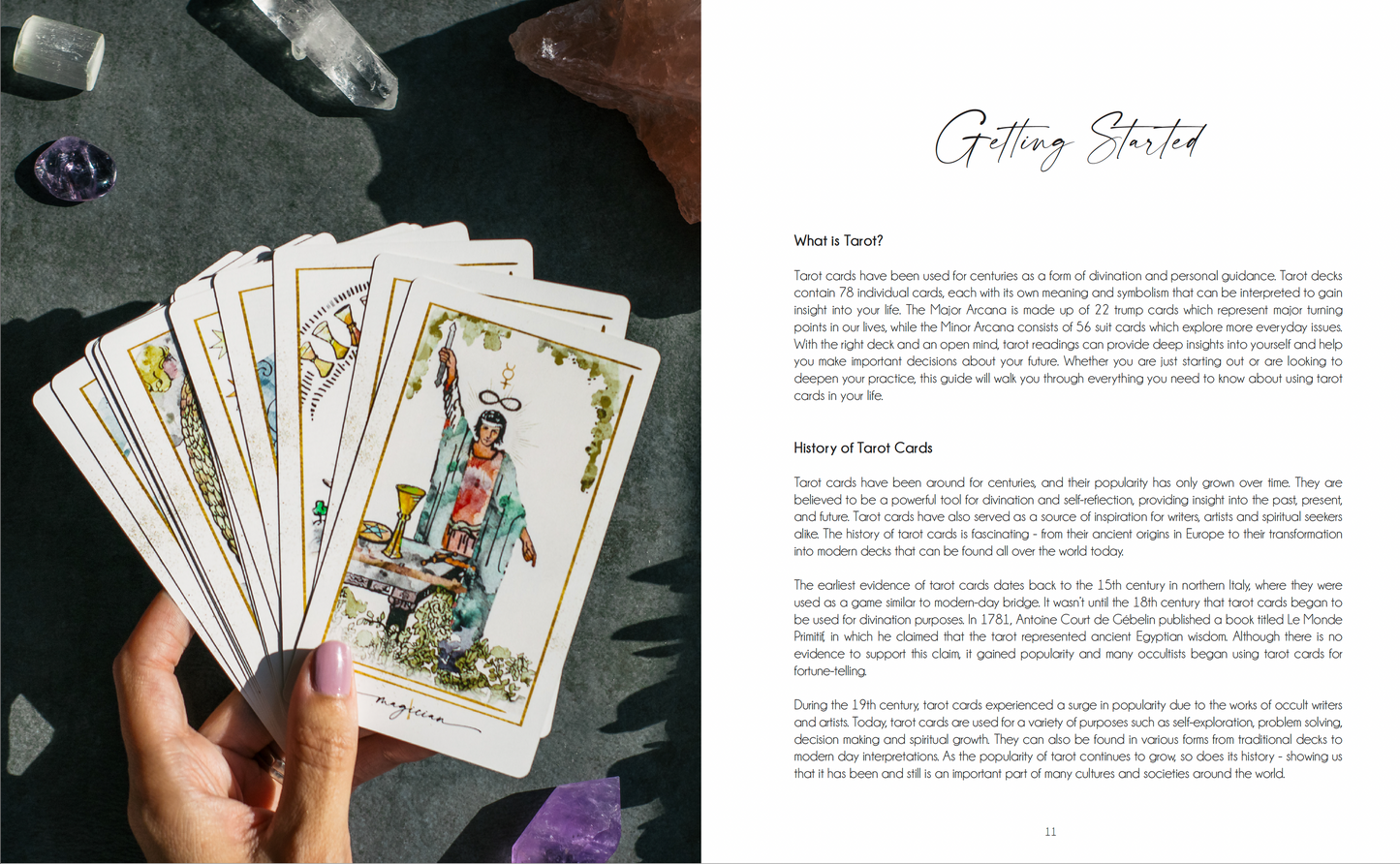 Decoding the Cards Tarot Book | Tarot Meanings & Exercises – Book