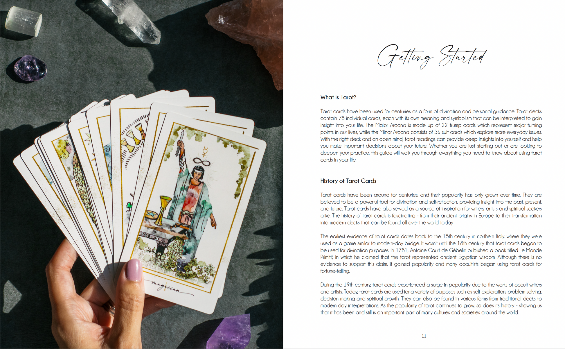 Decoding the Cards Tarot Book | Tarot Meanings & Exercises – Book
