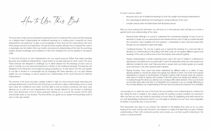 Decoding the Cards Tarot Book | Tarot Meanings & Exercises – Book