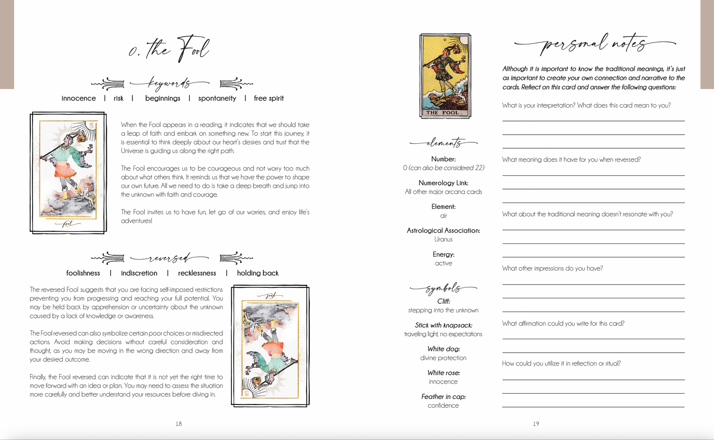 Decoding the Cards Tarot Book | Tarot Meanings & Exercises – Book