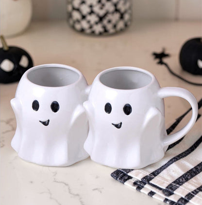 Ghost Coffee Mug, 14.8 oz | Cute Halloween Cup