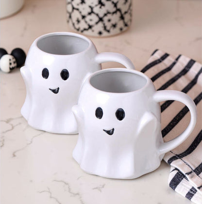Ghost Coffee Mug, 14.8 oz | Cute Halloween Cup