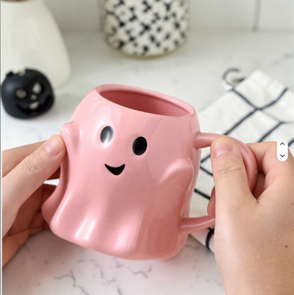 Ghost Coffee Mug, 14.8 oz | Cute Halloween Cup