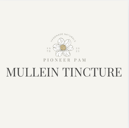 Mullein Tincture: Respiratory + Immune System Support – Immune System Support