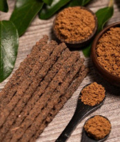 Sandalwood Incense Sticks 30 Pack – Hand Rolled, 60 Min Burn