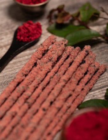 Dragons Blood Incense Sticks 30 Pack – Hand Rolled, 60 Min Burn