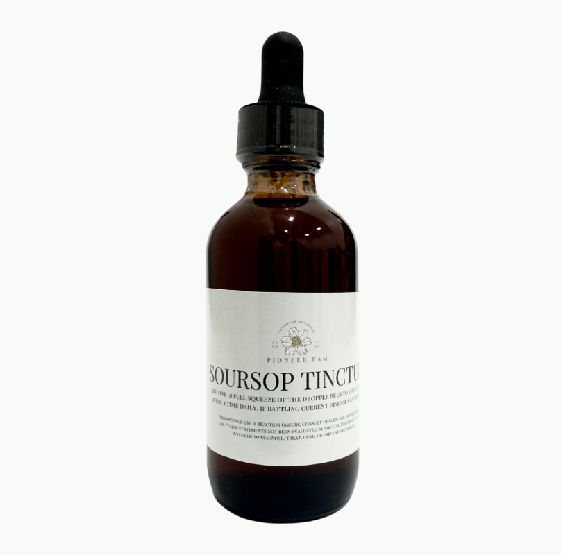 Soursop Tincture: Antioxidant + Anti-Inflammatory Support – Immune System Support