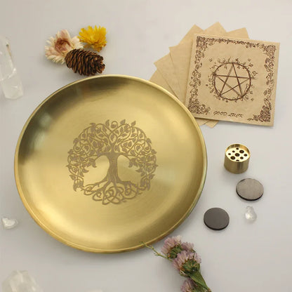 Gold Altar Plates