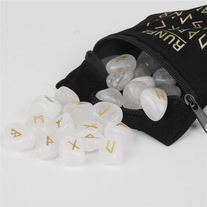 Crystal Runes Sets – Clear Quartz Runes
