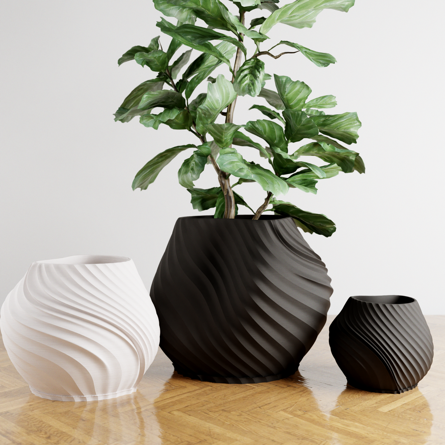 SEA Planter – 6" Pure White Planter