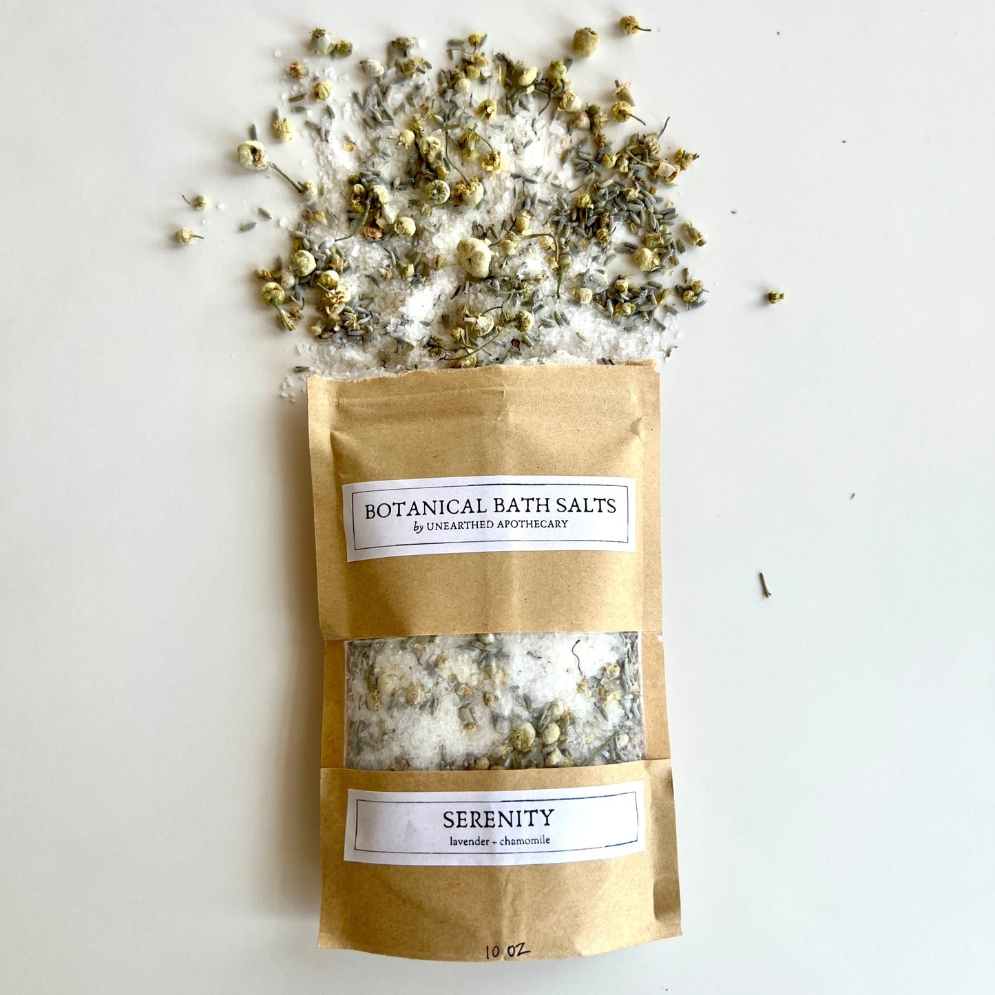 SERENITY - Lavender & Chamomile Botanical Bath Salts – Bath Salts