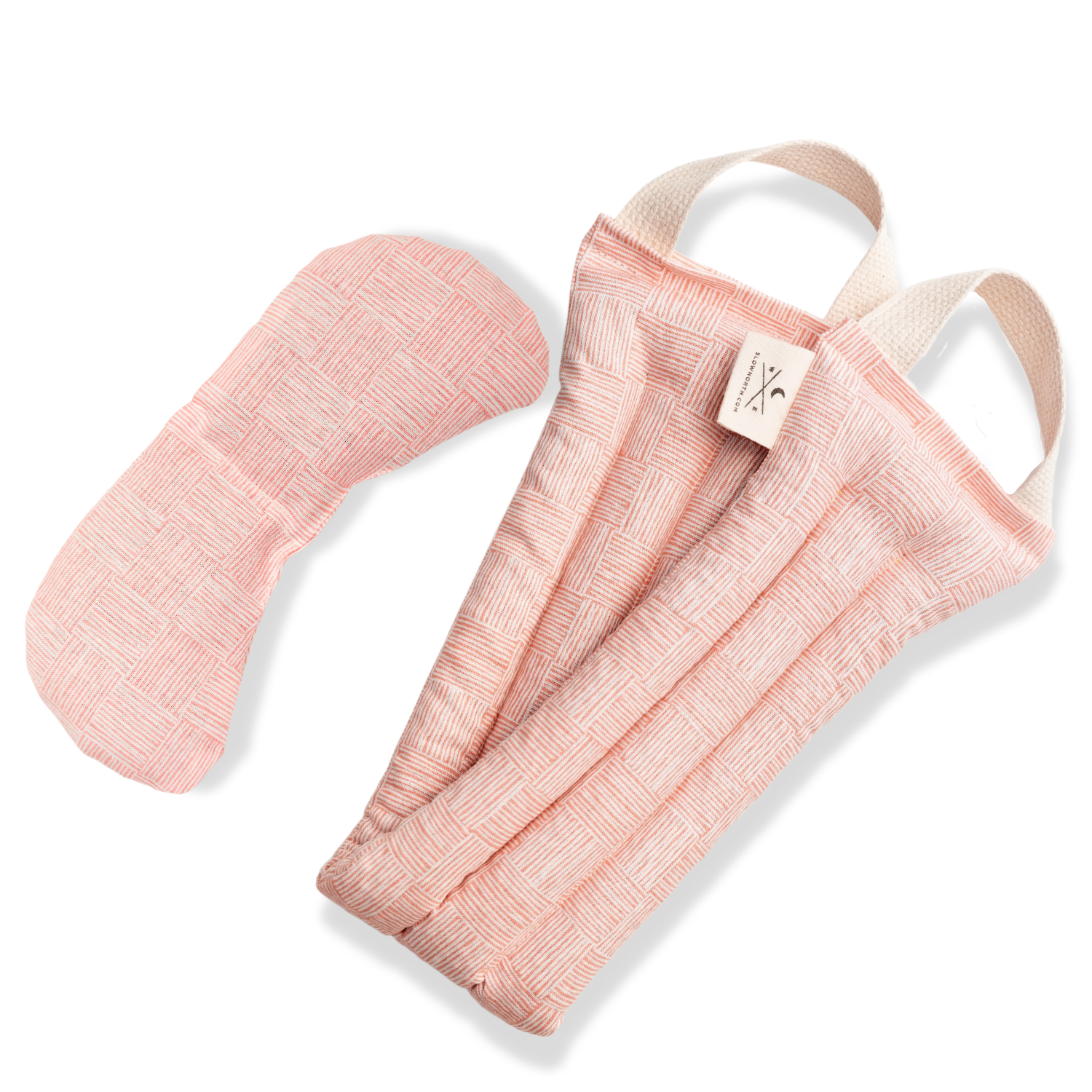 Eye Mask + Neck Wrap Bundle - Pink Pampas – Relaxation Accessories
