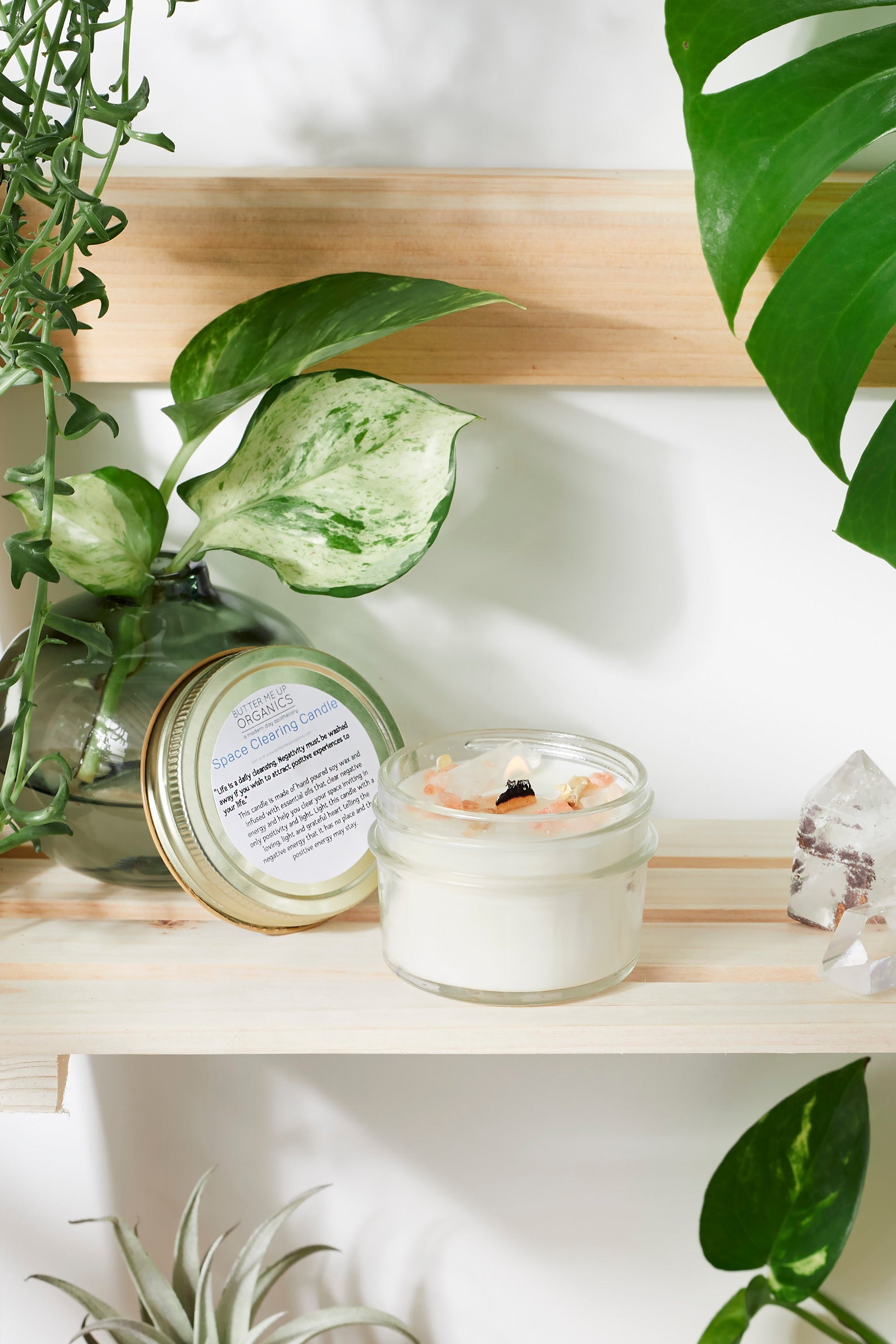 Space Clearing Candle/ Intention Candle – Metaphysical