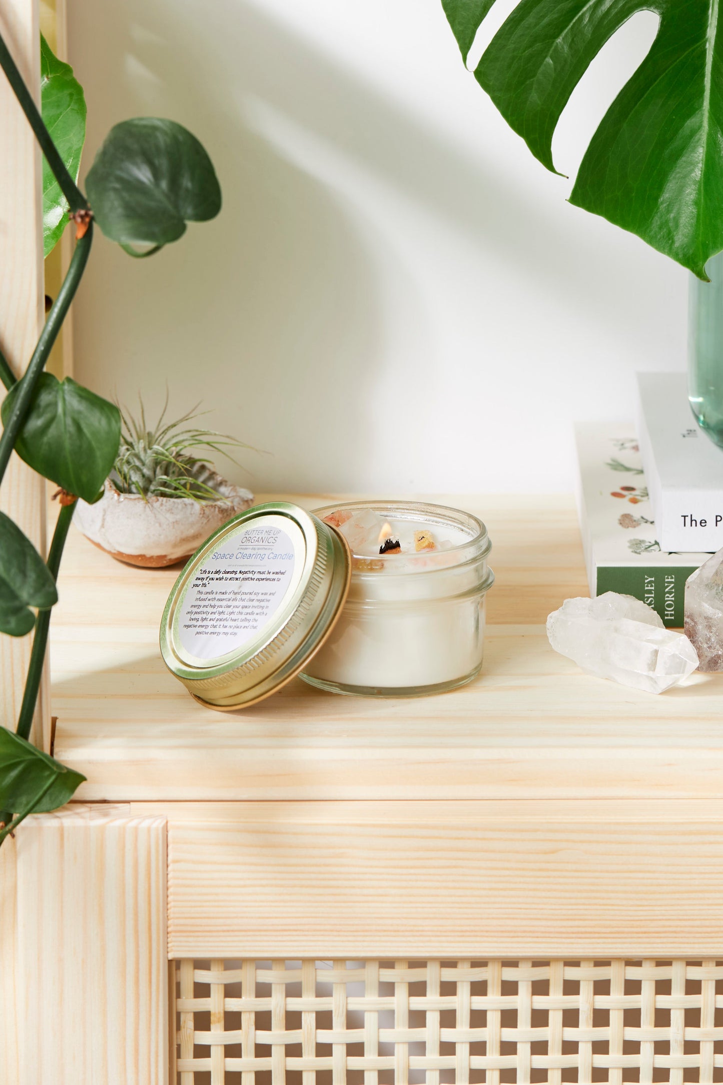 Space Clearing Candle/ Intention Candle – Metaphysical