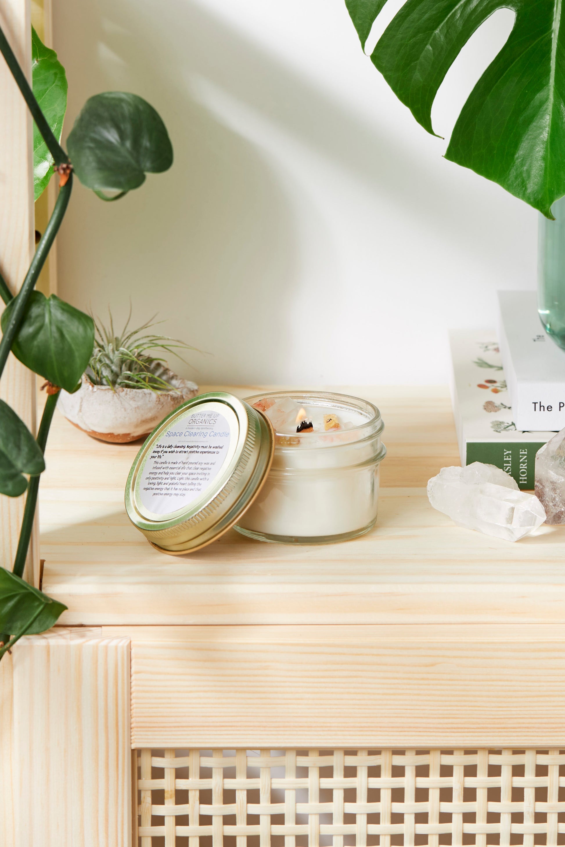 Space Clearing Candle/ Intention Candle – Metaphysical