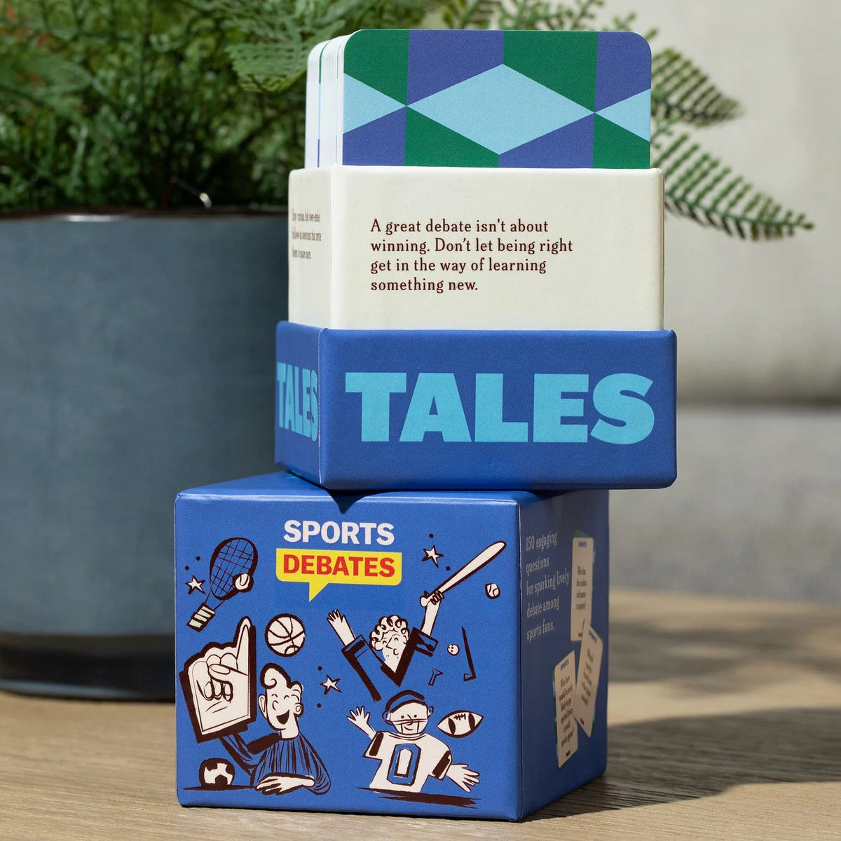 Tales Debates Sports Conversation Card Game – 150 Questions