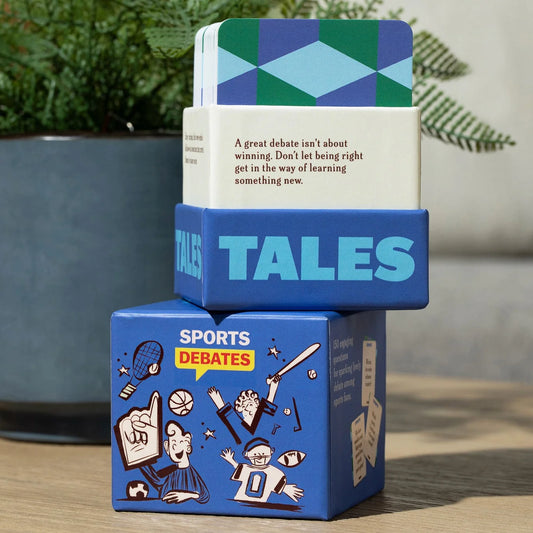 Tales Debates Sports Conversation Card Game – 150 Questions