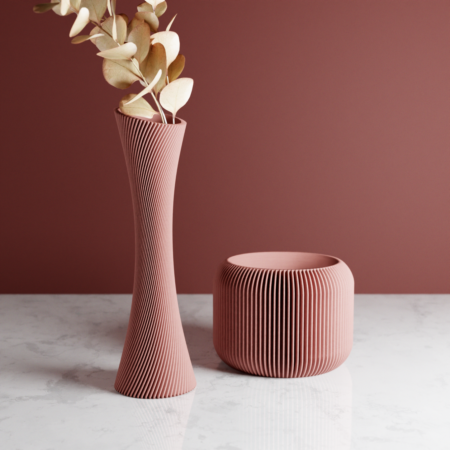 SPIRAL ROSE Vase – Vase