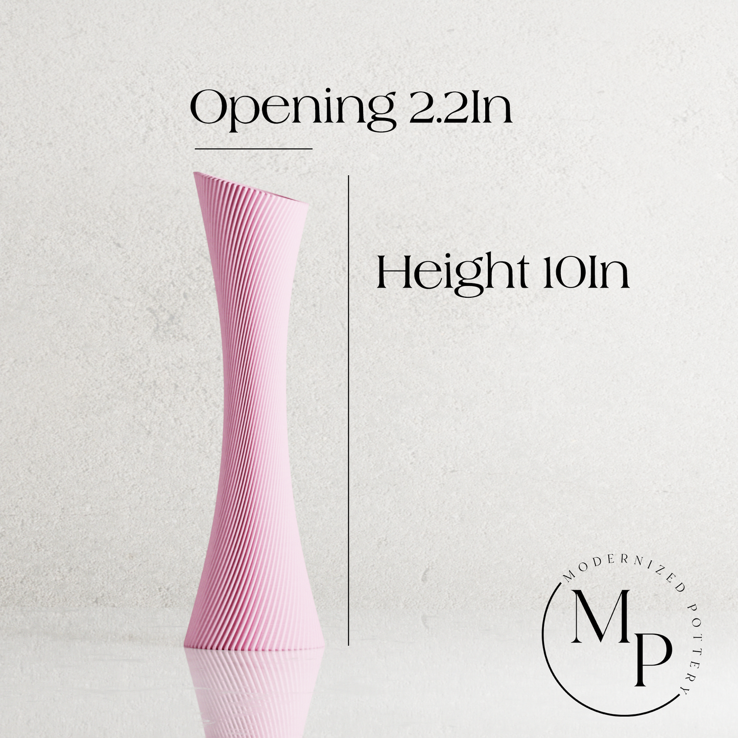 SPIRAL ROSE Vase – Vase