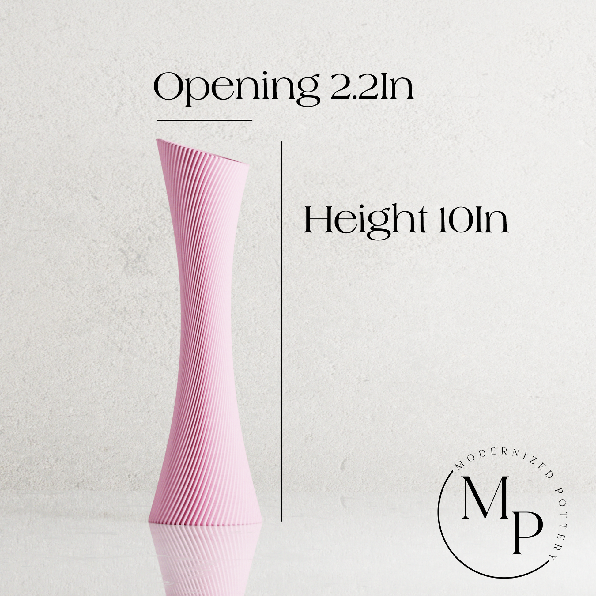SPIRAL ROSE Vase – Vase