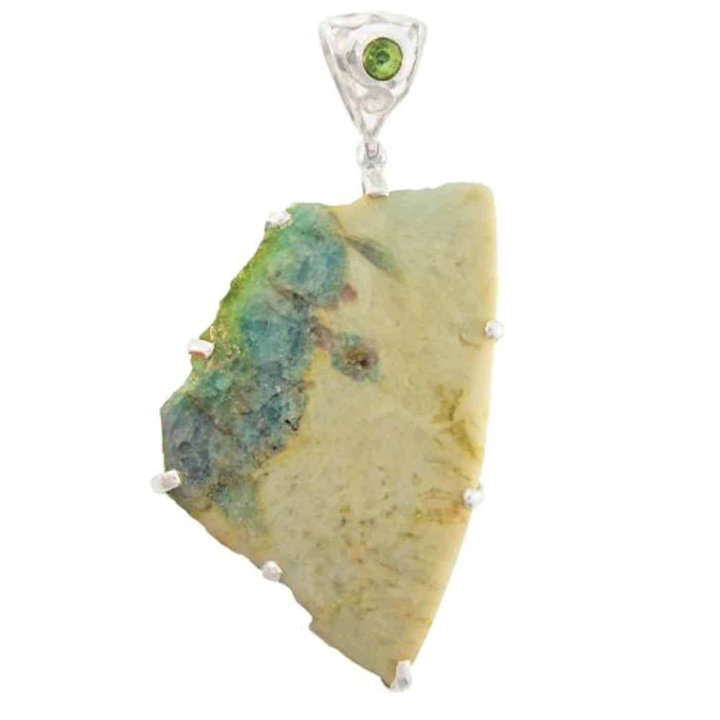 Starborn Creations Sterling Silver Tourmaline Pendant