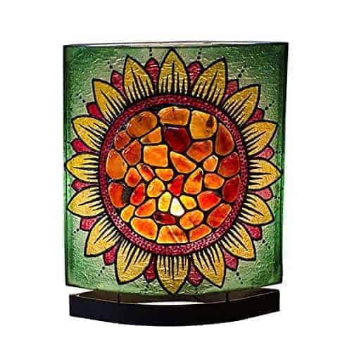 Starborn Sumatra Amber Sunflower Table Lamp with LED Bulb – RP - Regular Price