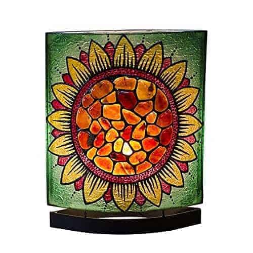 Starborn Sumatra Amber Sunflower Table Lamp with LED Bulb – RP - Regular Price